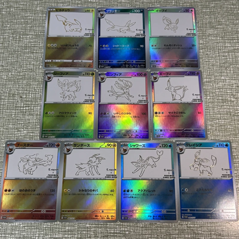 

9 шт./набор, детская игрушка «Покемон»