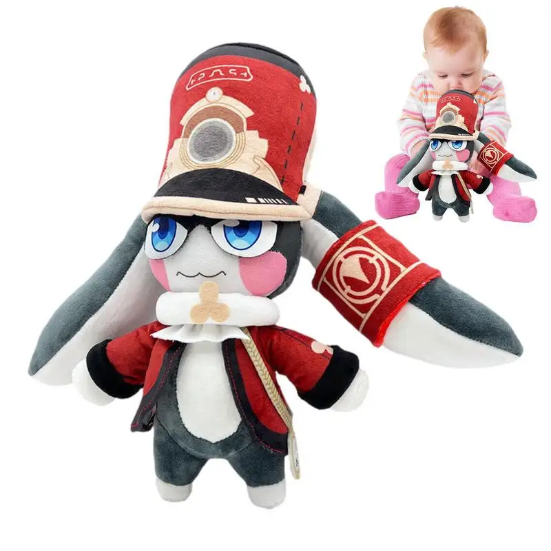 

28cm Cute Honkai Star Rail Pom Pom Plush Stuffed Doll Game Character Pom-pom Plushie For Kids Boys Birthday Christmas Gifts