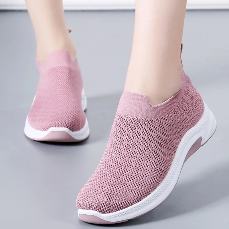 

2022 Spring Autumn Women Casual Shoes Soft Shoes For Women Slip On Women's Sneakers Leisure Ladies Shoes Outdoor Female Footwear