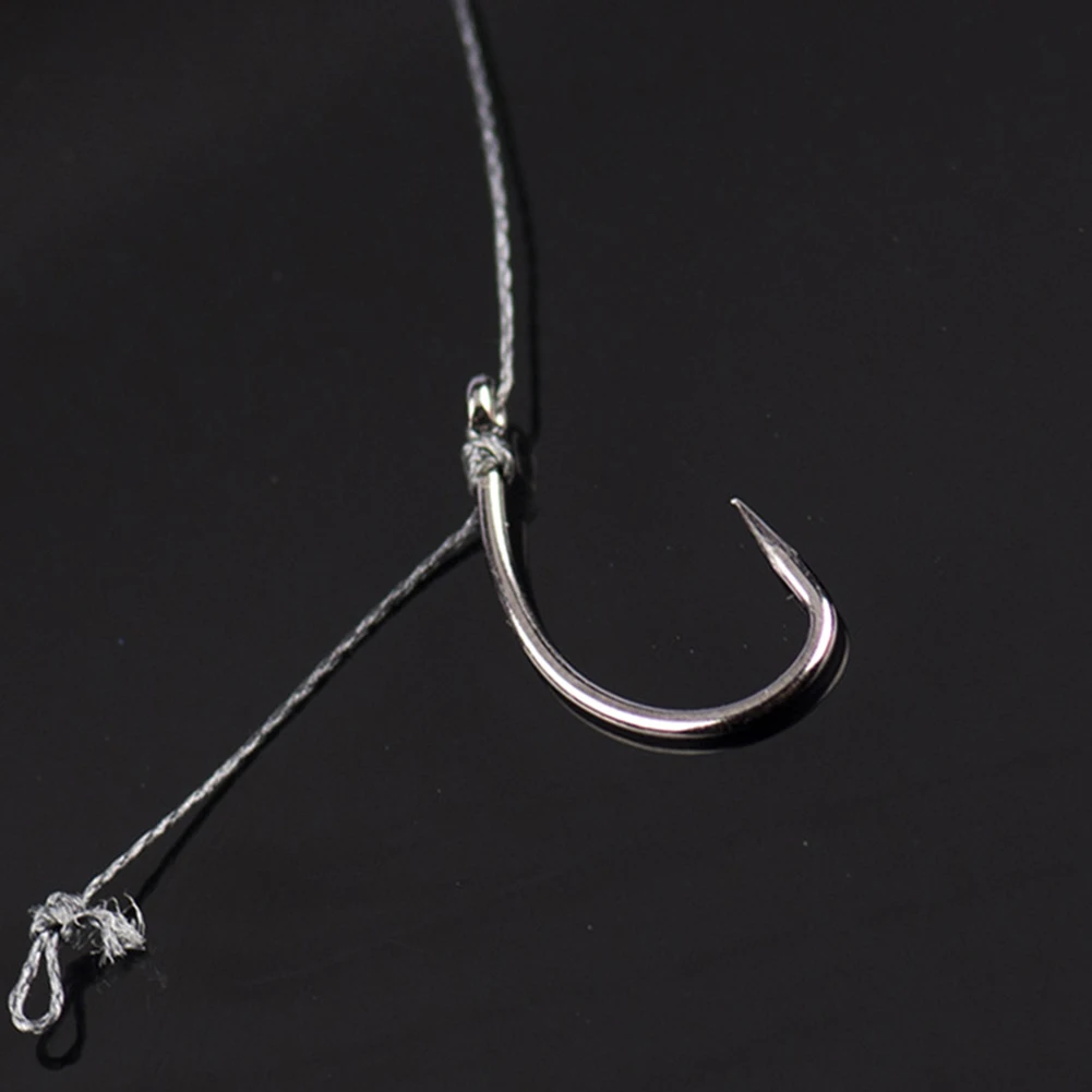 

Fishing Equipment Fishing Line Hooks Fishhook Line Group Fishing 6 Pcs Accessories Black Curved Hook/Straight Hook