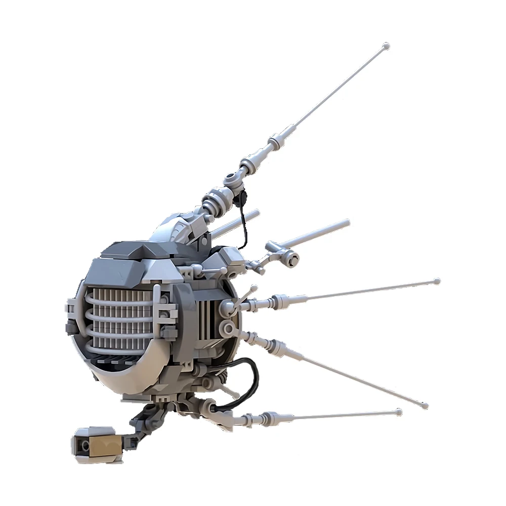 Мерцающая модель робота с глазным яблоком строительные блоки серии Mecha