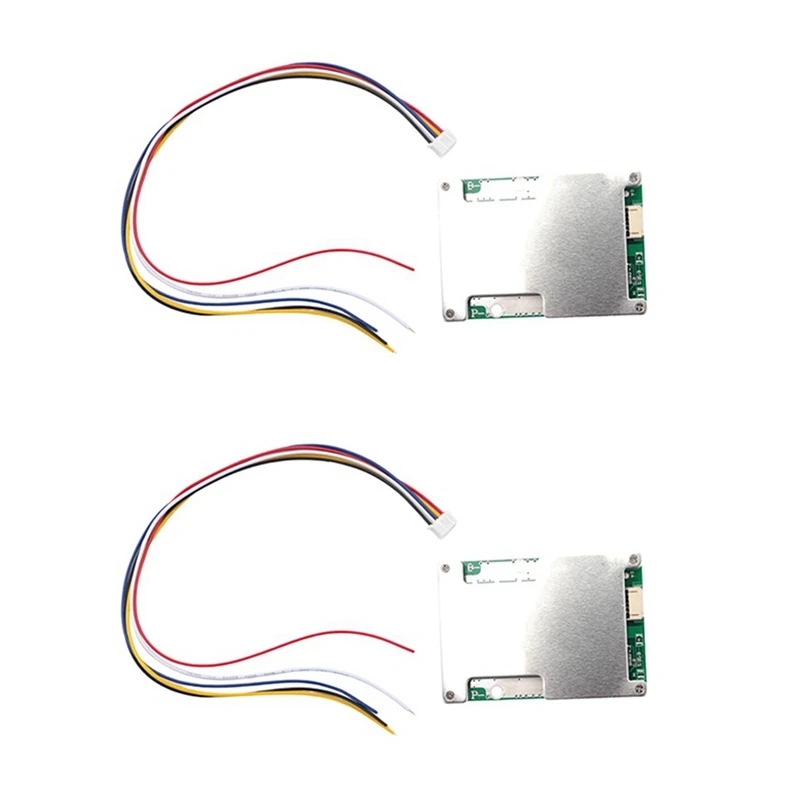 

2Pcs 4S 12V 800A BMS Lifepo4 Lithium Iron Phosphate Battery Protection Board With Balanced Charging For Car Motorcycle