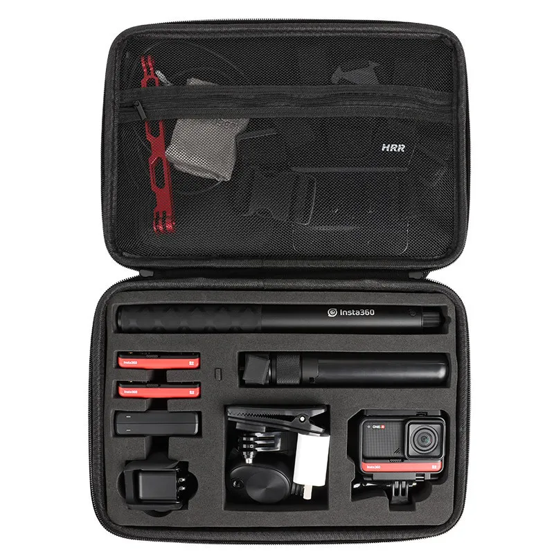

Для Insta360 аксессуары водонепроницаемый чехол для переноски Insta 360 ONE RS R 360 4k широкоугольная камера портативный ящик для хранения экшн-камеры
