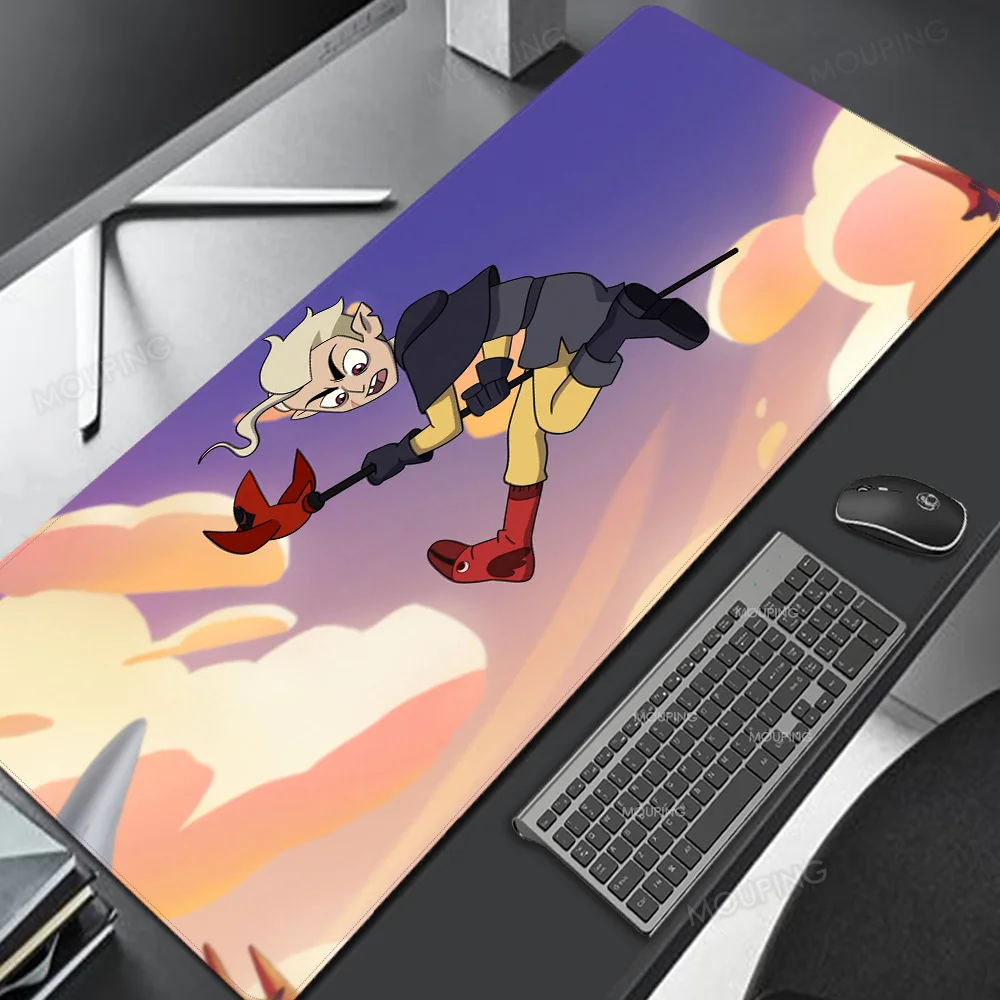 

The Owl House Kawaii Desk Pad 900x400 Anime Computer Case Mouse Keyboard Kit Laptop Big Art Work Office Accessory Table Mat Xxl