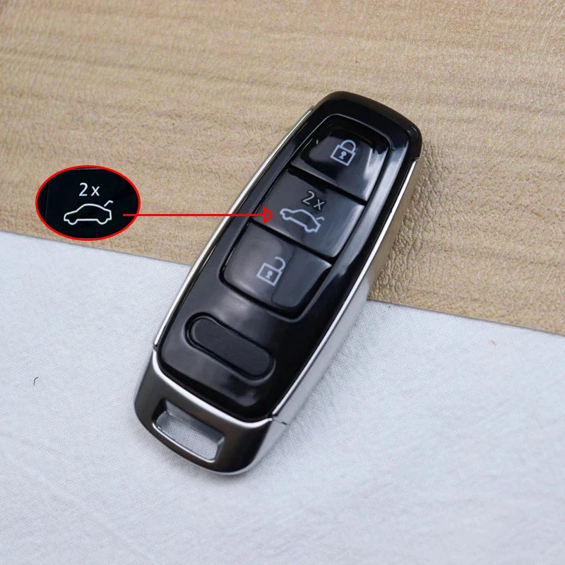 

3-кнопочный корпус автомобильного ключа для Audi A6 2018 A6L 2019 A7 2020 A8 2021 C8 2022 Q5 2023 Q7 Q8 D5 E-Tron Coupe