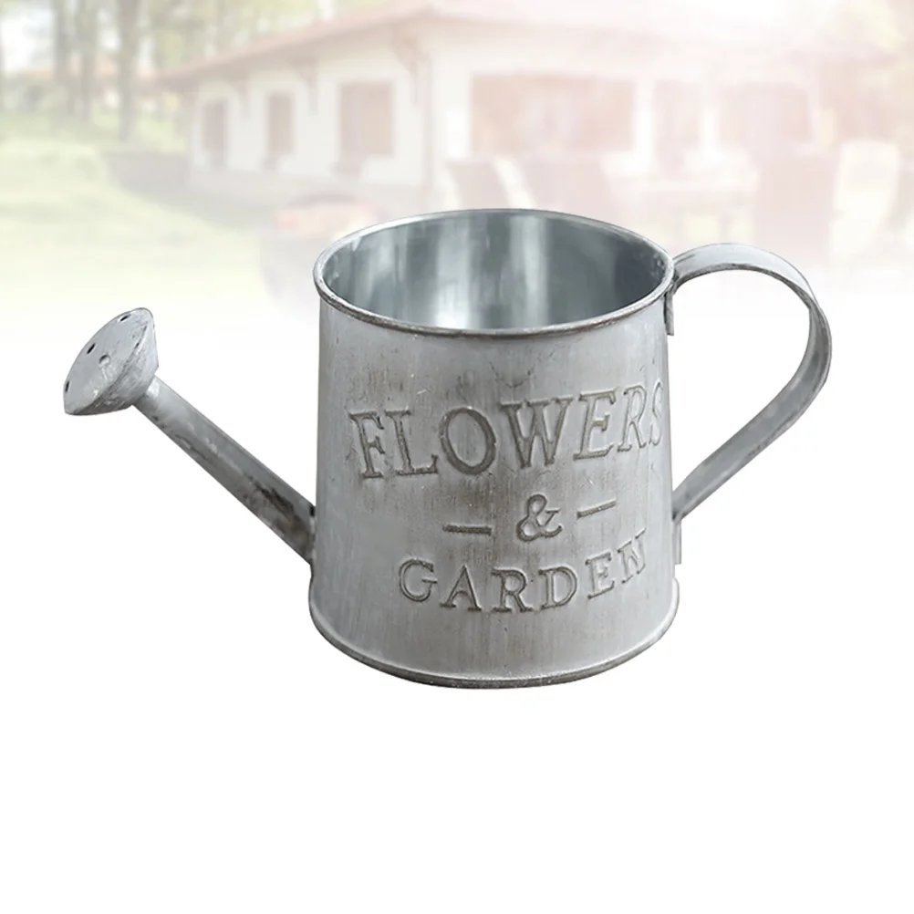 

Rustic Style Jug Mental Wedding Centerpieces Tables Home Ornament Metal Vases Flowers Decorate