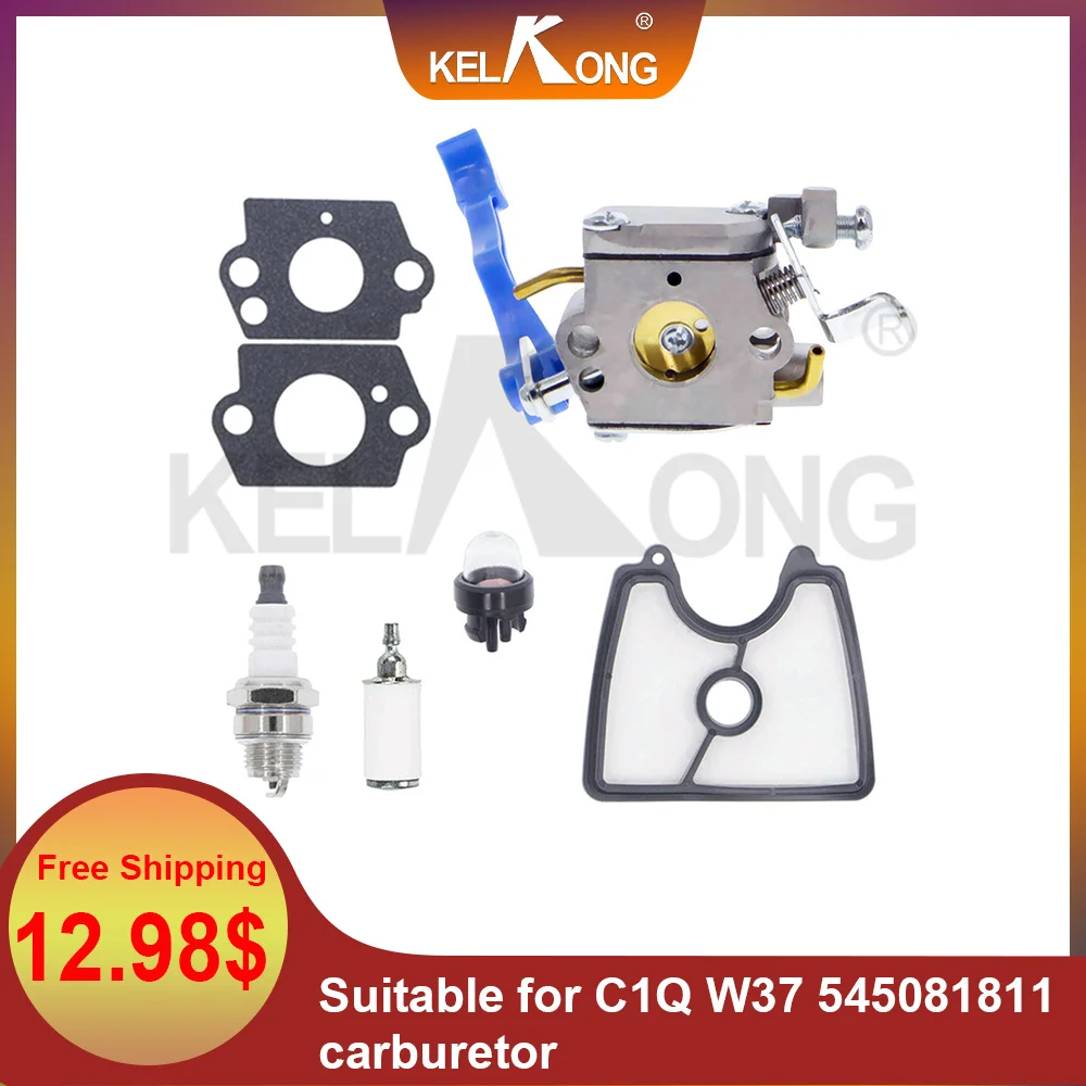 

Карбюратор KELKONG для Husqvarna 125B 125BX 125BVX Zama C1Q-W37 545 08 18-11