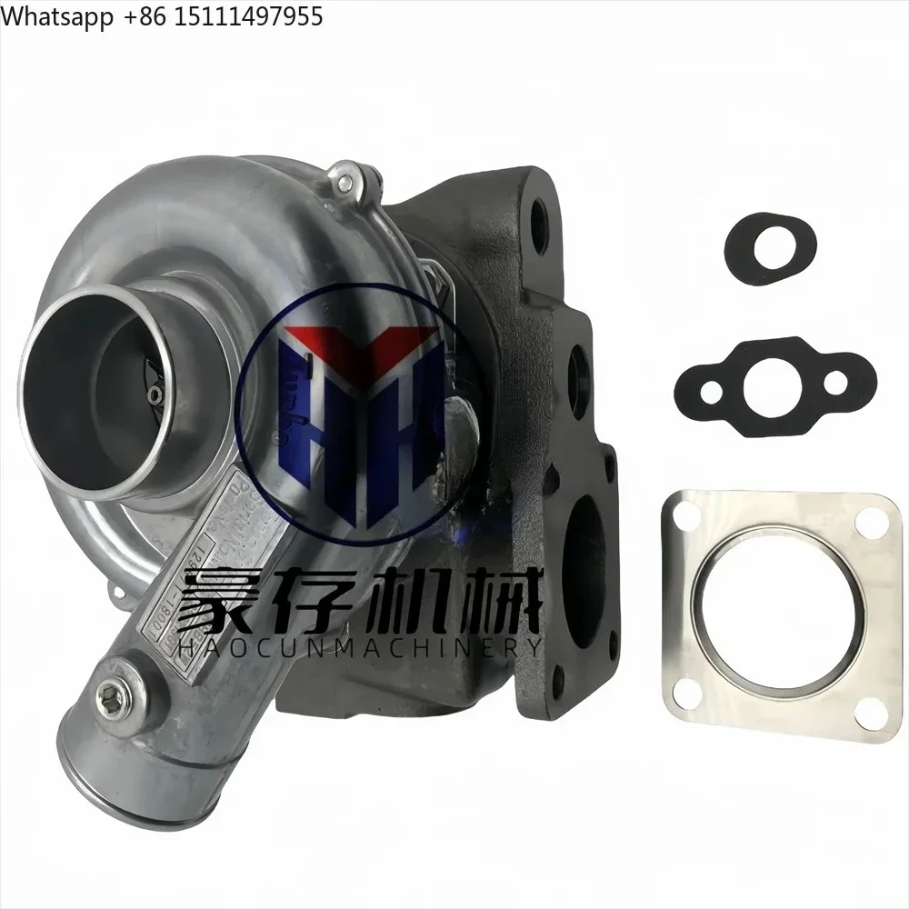 Фото Турбокомпрессор RHB52YW 129671-18001 новый для Yanmar Marine 4JH3-TE 4JH4-HTE, строительной и экскаваторной техники. №4