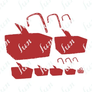 Going for a Picnic 3D Basket Metal Cutting Dies Mold Scrapbook Diary Diy Greeting Card Maker Photo Album Template Handmade Craft