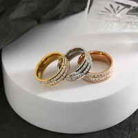 couples matching anxiety rings spinner fidget ring engagement stainless steel jewelry vikings accessories gold plated jewelry
