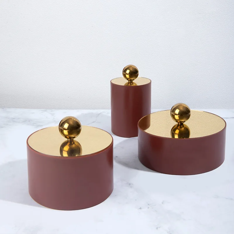 

Домашняя шкатулка для хранения ювелирных изделий, декоративная шкатулка для гостиной, декоративная бутылка с крышкой