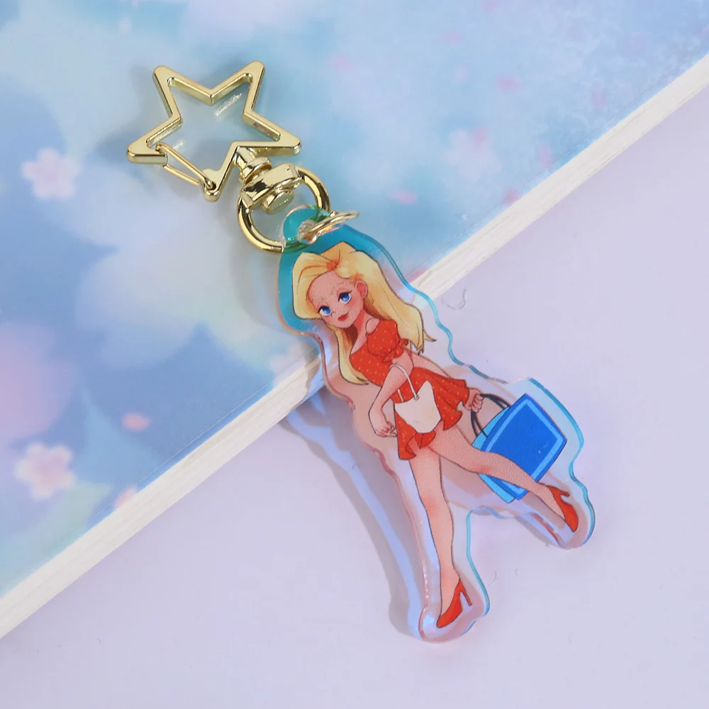 

Wholesale Factory Made Custom Design Anime Cute Acrylic Keychain