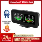 Умный Инклинометр MRCARTOOL M50 для внедорожников с GPS, автомобильный цифровой дисплей, Наклонный угол наклона, умный Инклинометр с автоматическим HUD-датчиком наклона