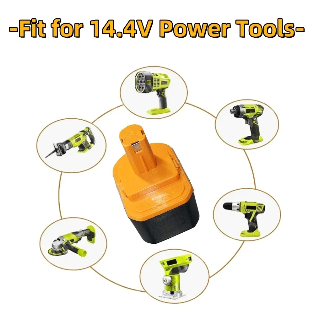 Для аккумулятора Ryobi 14 4 В 6800 мАч R10521 RY6201 RY6202 130224010 130224011 130281002 1314702 1400144 1400655