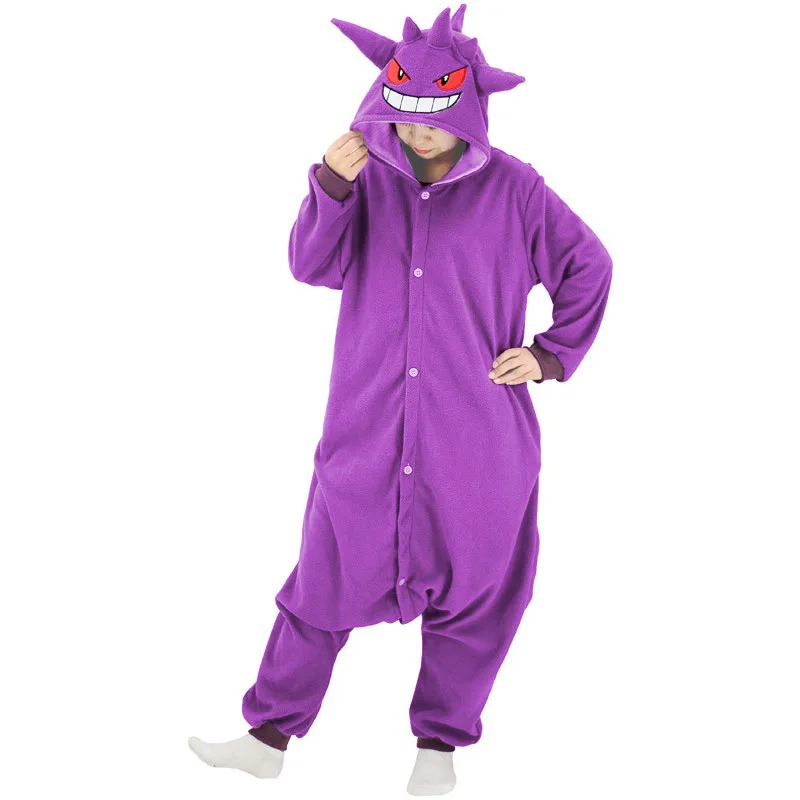 Halloween Onesie Cartoon Pajama For Adult Kids Women Men Animal Kigurumis Pyjamas Homewear Cosplay Party Costume XXL 4XL
