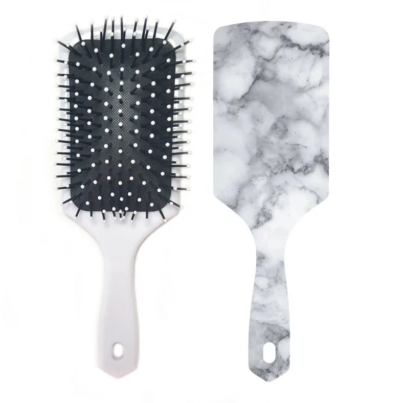 

HEALLOR Marble Airbag Massage Comb Hair Comb Hairbrush Salon Hairdressing Straight Curly Brush Girl Detangling Hair Brush