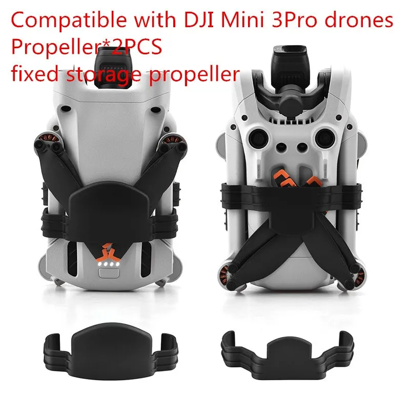 

1 пара пластиковых кронштейнов для лопастей пропеллера для DJI Mini 3 Pro, запасные части для дрона, быстросъемный Монтажный кронштейн пропеллера...