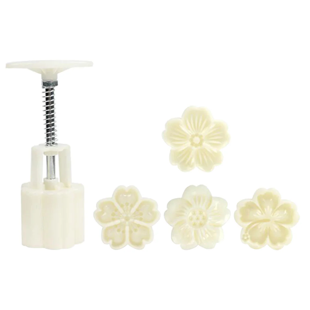 

Moon Cake Mold DIY Tools Cookie Non Stick Pastry Stamper Autumn Festival Mooncake Stainless Steel Cake Stamper