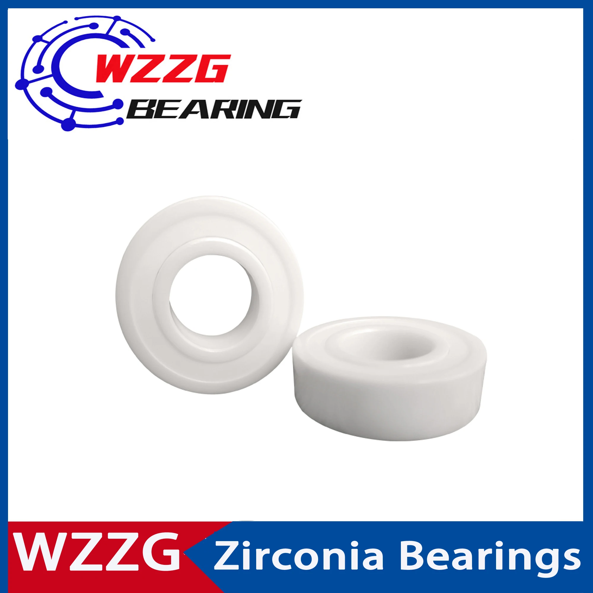 WZZG 15267 полностью керамический подшипник ZrO2 1 шт. 15*26*7 мм Керамический