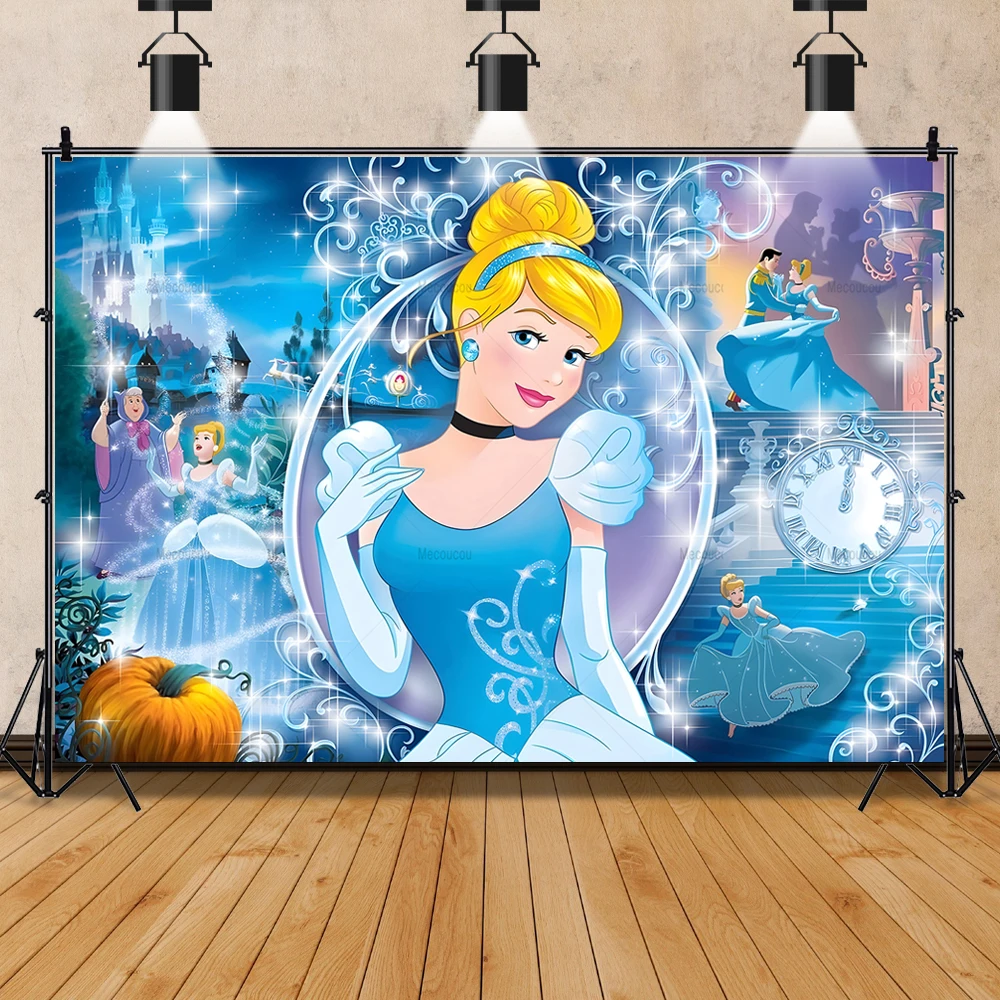 

Одноразовая скатерть Potdemiel для дня рождения принцессы Золушки