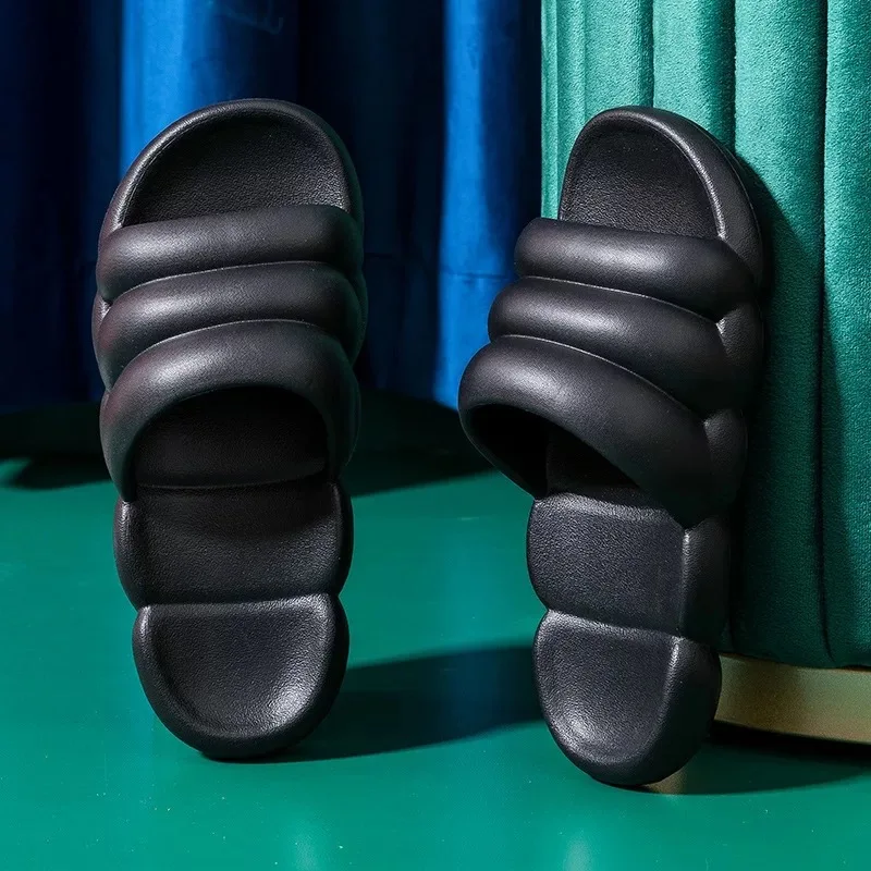 Slippers Women's Summer Home Indoor Mute Sandals Slippers Non-slip Soft Bottom Support Slippers Sandals