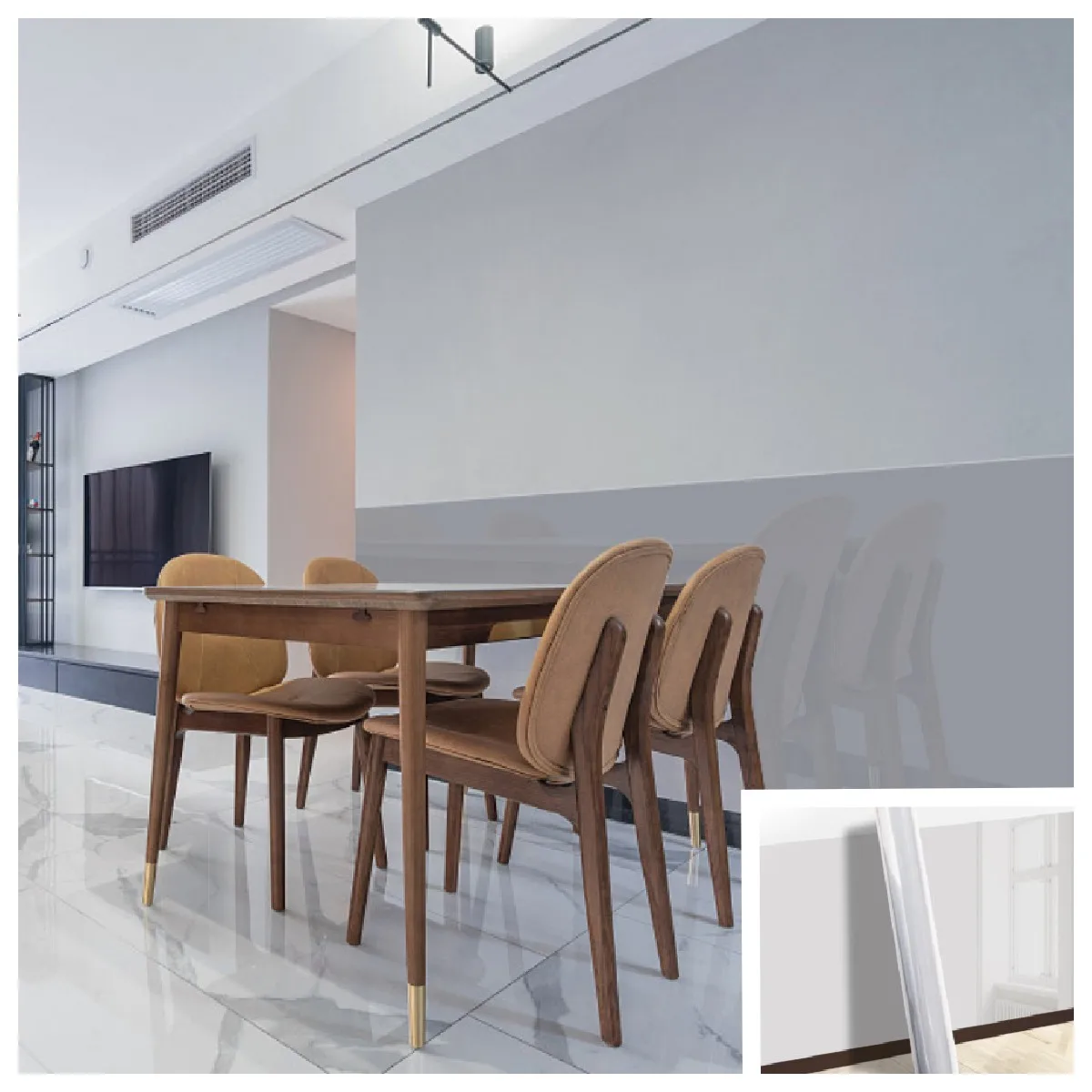 

Латексная краска для украшения стен, настенные наклейки для детской комнаты, влагостойкие и грязеотталкивающие постеры для дома, декор для ...