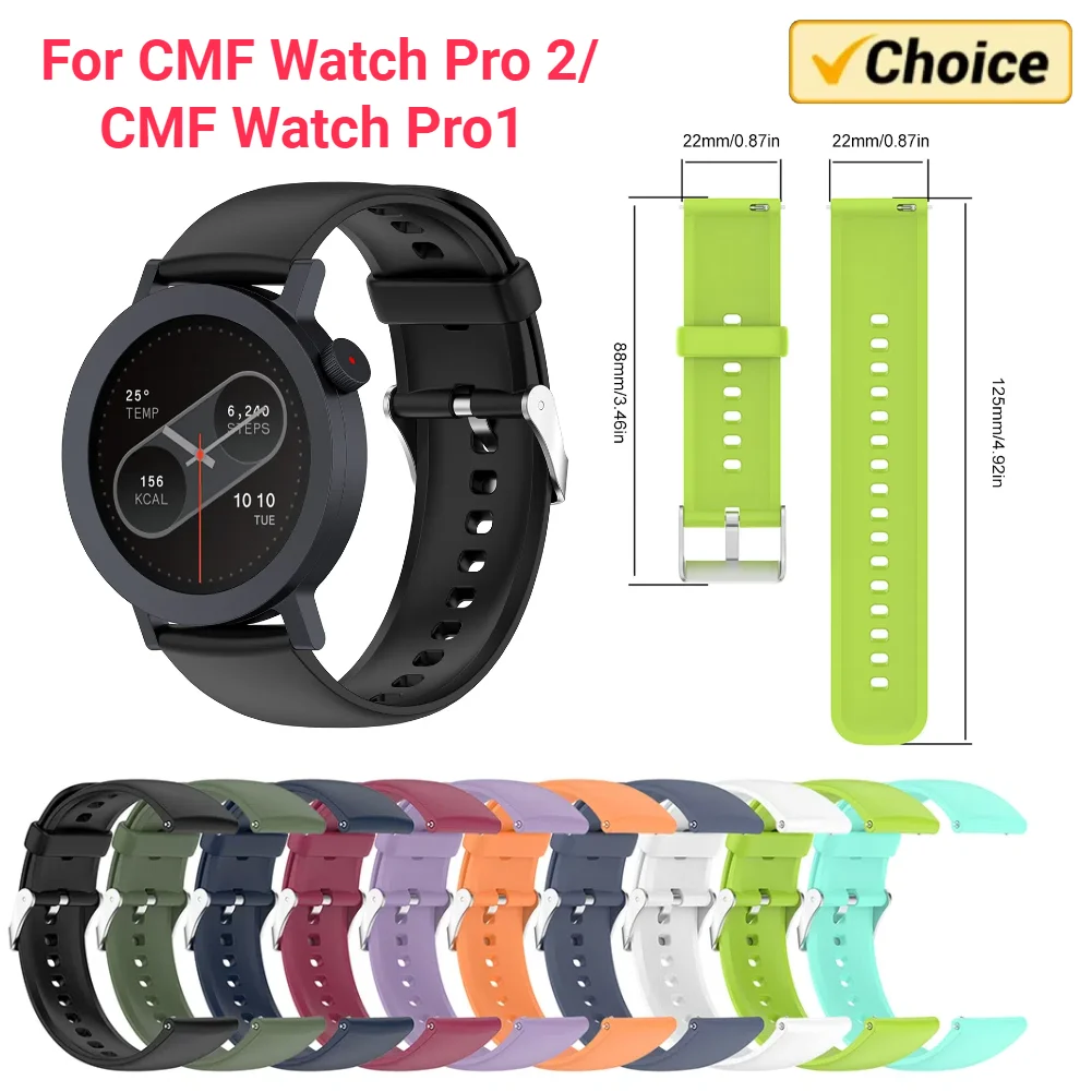 Ремешок силиконовый для CMF Watch Pro 2/Watch Pro1
