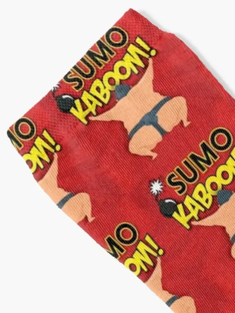 Фото Носки Sumo Kaboom, новогодние детские носки для регби, мужские носки, женские №2