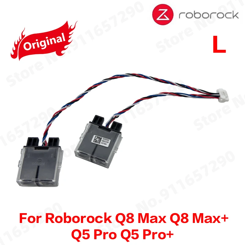 

Оригинальный пылесос Roborock Q8 Max Q8 Max + Q5 Pro Q5 Pro +, запасные части для ультралегкого и правого и левого скалы, датчик обрыва