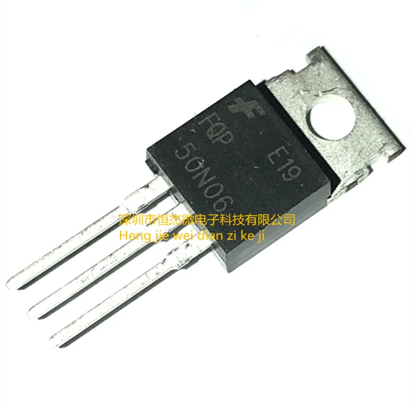 

5 шт./лот новый оригинальный FQP50N06 P50N06 TO-220 FET 50A 60V