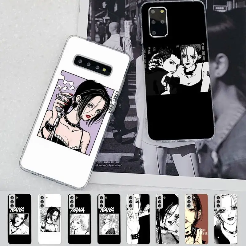 

Nana Osaki Anime Phone Case for Samsung S21 A10 for Redmi Note 7 9 for Huawei P30Pro Honor 8X 10i cover