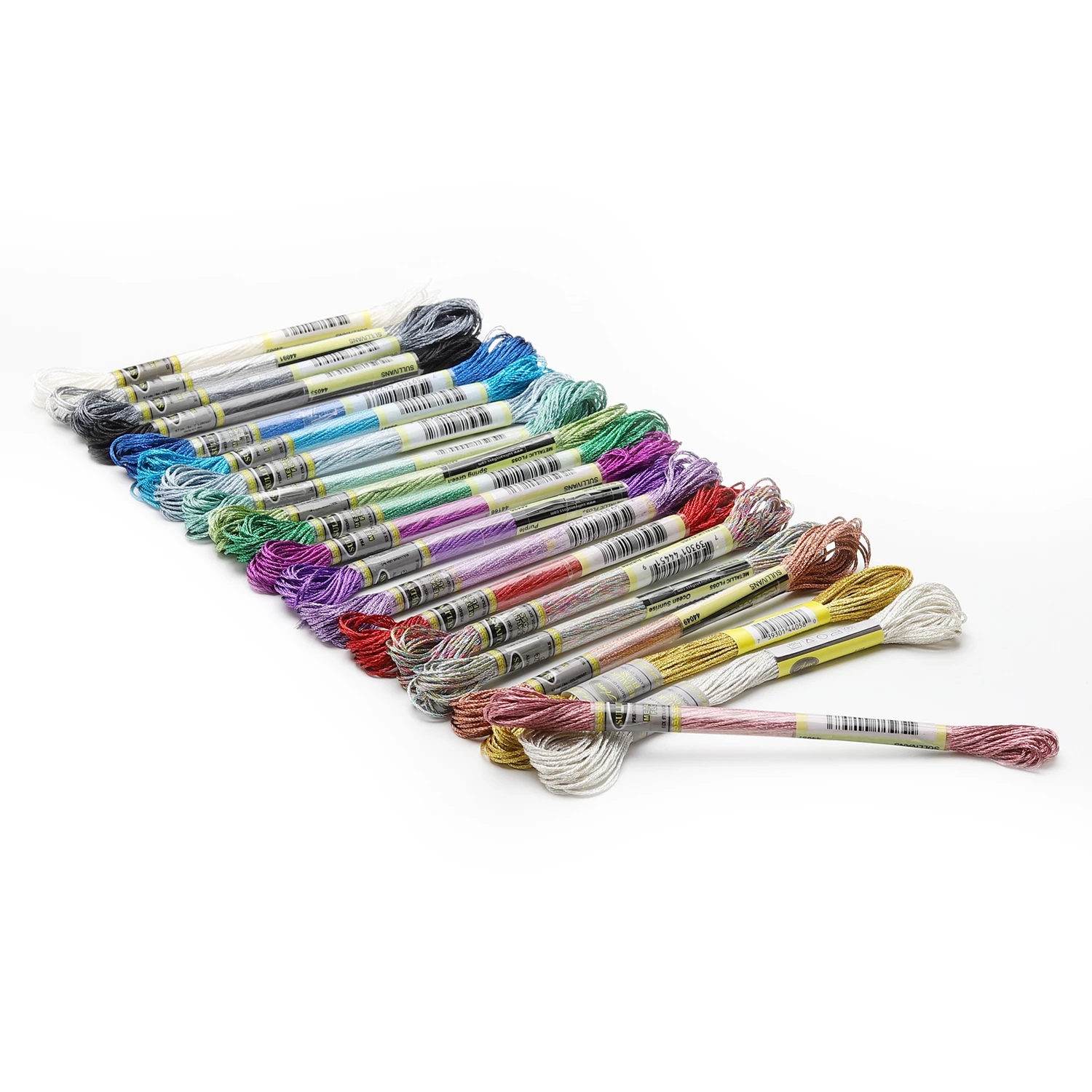 Набор Из 6 Предметов Сверкающая Металлическая Нить Для Вышивания Крестиком