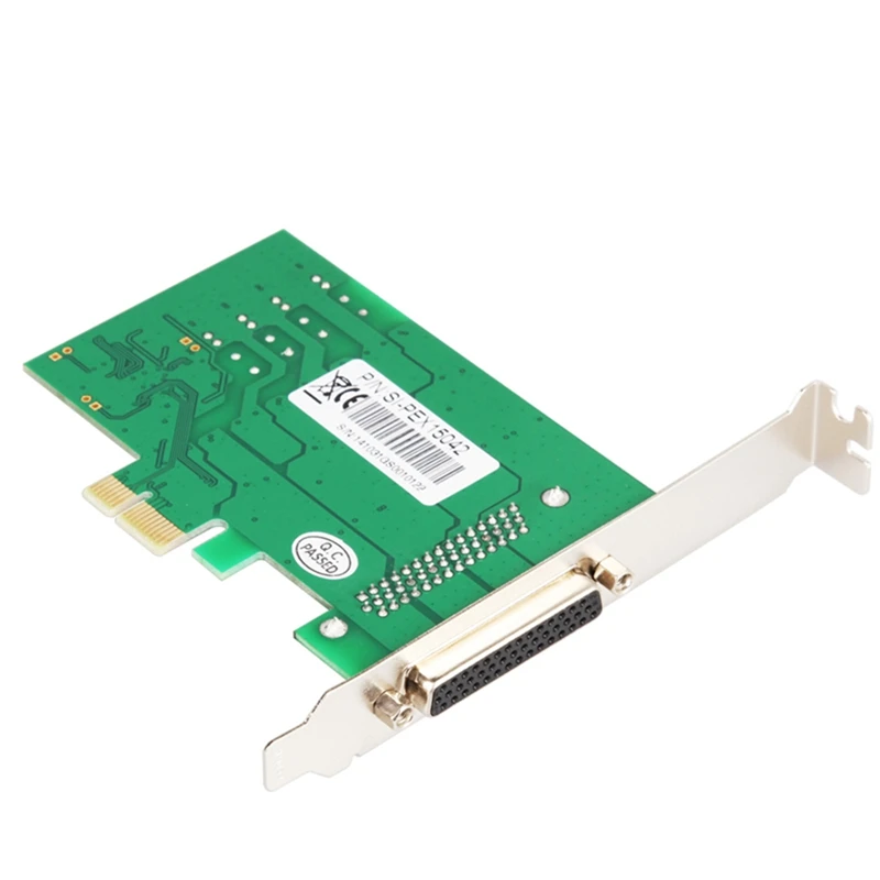 Фото PCI Express на 4 порта, высокоскоростная RS422 RS485 многосерийная Pcie Industrial I/O карта Exar 17V354 с низкопрофильным кронштейном №5