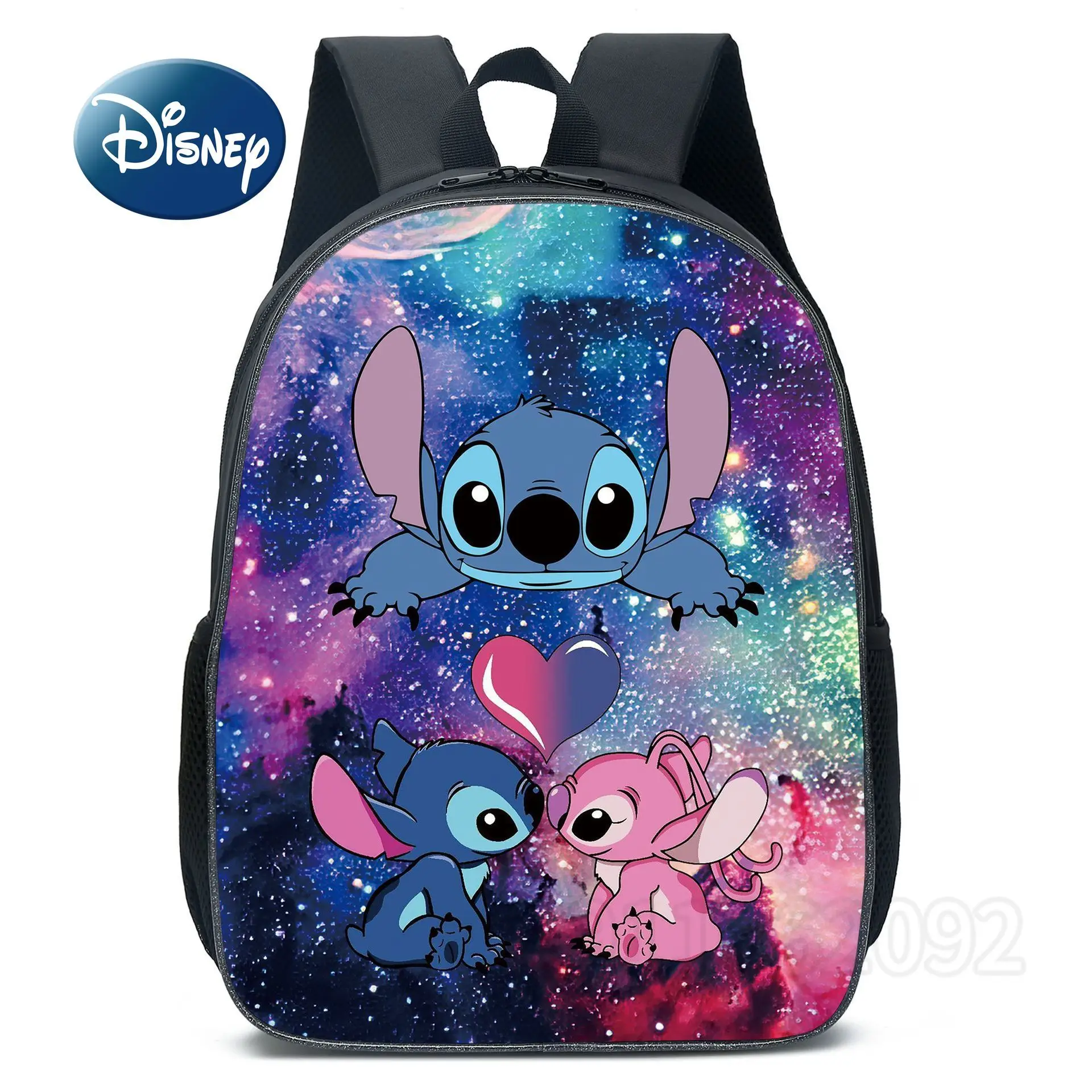 

Новинка, детский школьный портфель Disney Stitch, роскошный брендовый рюкзак для мальчиков и девочек, модный трендовый детский дорожный рюкзак с ...
