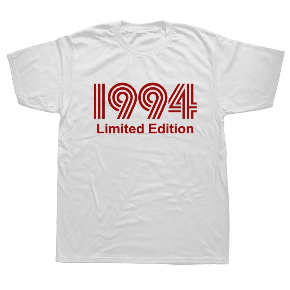 

Funny 1994 Limited Edition Graphic T-Shirt Mens Summer Style Fashion Short Sleeves Oversized Streetwear T Shirts