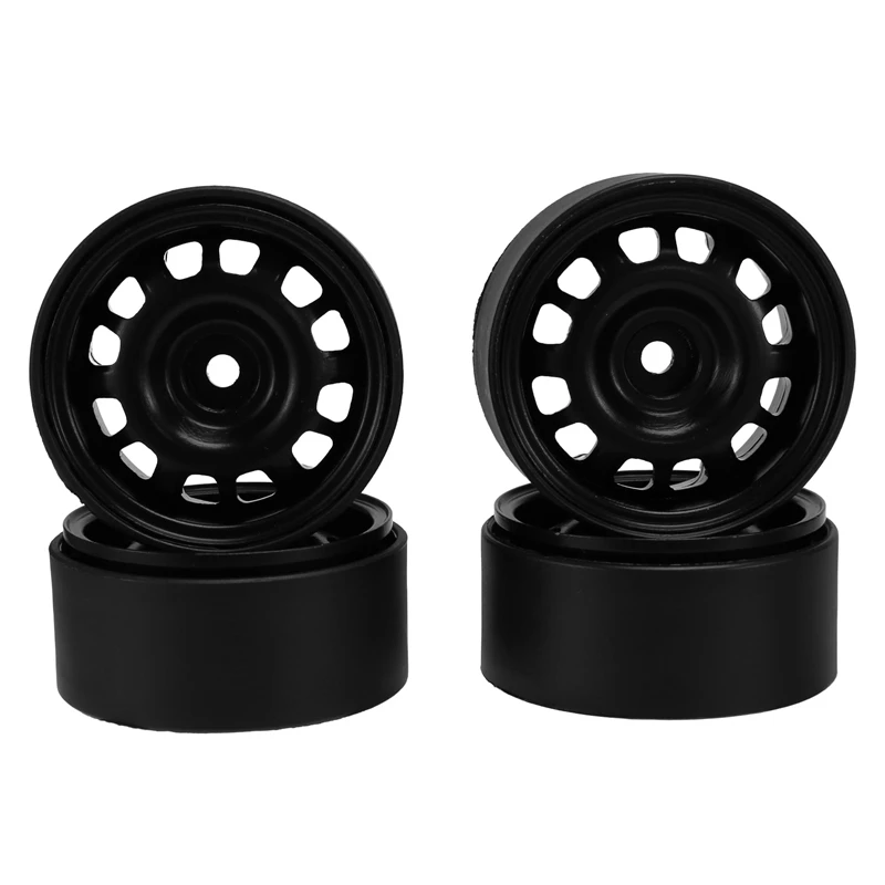 

4Pcs Metal Retro 1.9 Inch Beadlock Wheel Rim Hub For 1/10 RC Crawler Car Axial SCX10 90046 Traxxas TRX4 RC4WD D90 TF2