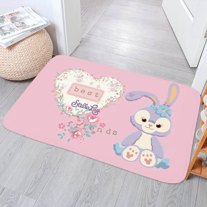 

Disney Stellalou Cartoon Rug Home Corridor Entrance Doormat Living Room Sofa Mat Children'S Carpet Bedroom Girl Decoration