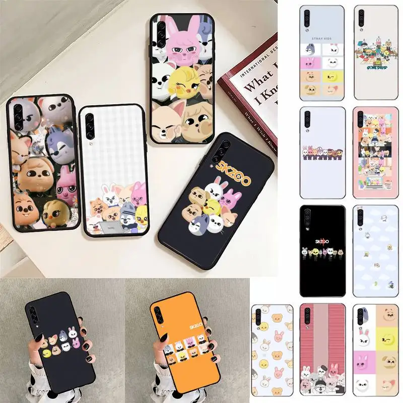 

FHNBLJ Skzoo Stray Kids Skz Phone Case For Samsung Galaxy A30 A20 S20 A50S A30S A71 A10S A6 plus Fundas Coque