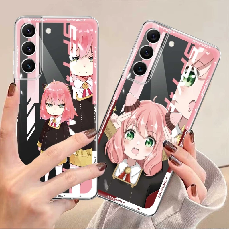 

Case SPY×FAMILY Anime Twilight Anya Forger For Samsung S23 S20 FE S21 Plus S22 Ultra 5G S22Ultra S23Ultra S20FE S21FE Silicone