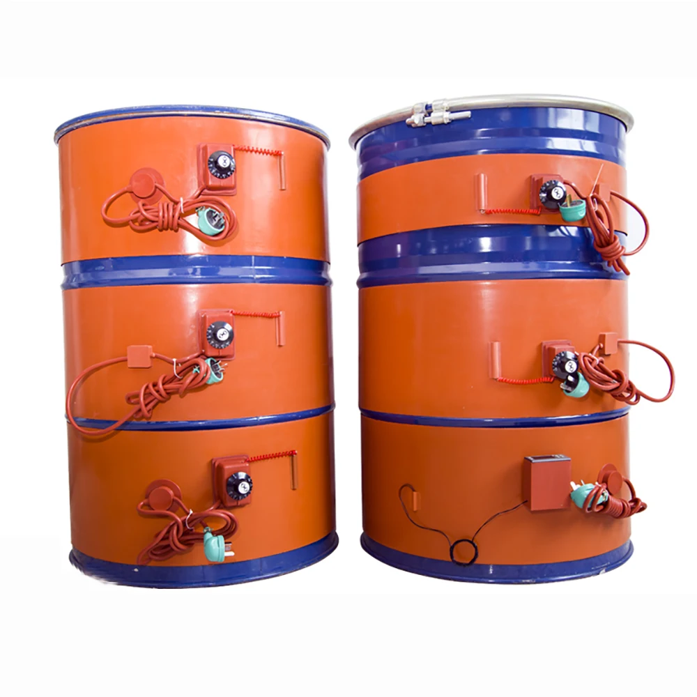 

Size Customizable DIY Oil Drum Silicone Heating Belt Silicone Rubber Heater Oil Gas Tank Heater