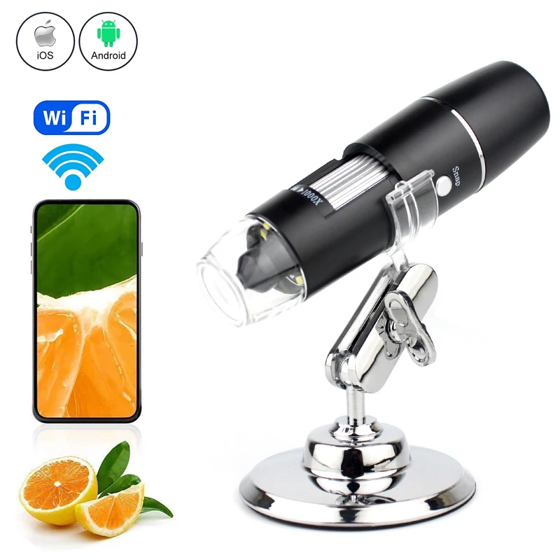 

Professional WIFI Wireless Digital Microscope 1000X Electronic Microscope Endoscope Zoom Camera Magnifier For Android ios iPhone