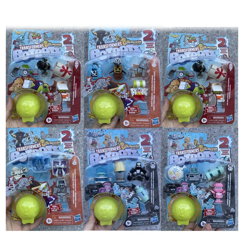 

Фигурки героев аниме Hasbro Трансформеры botbot 2, мистическая коробка для загадок, модели игрушек, рождественский подарок