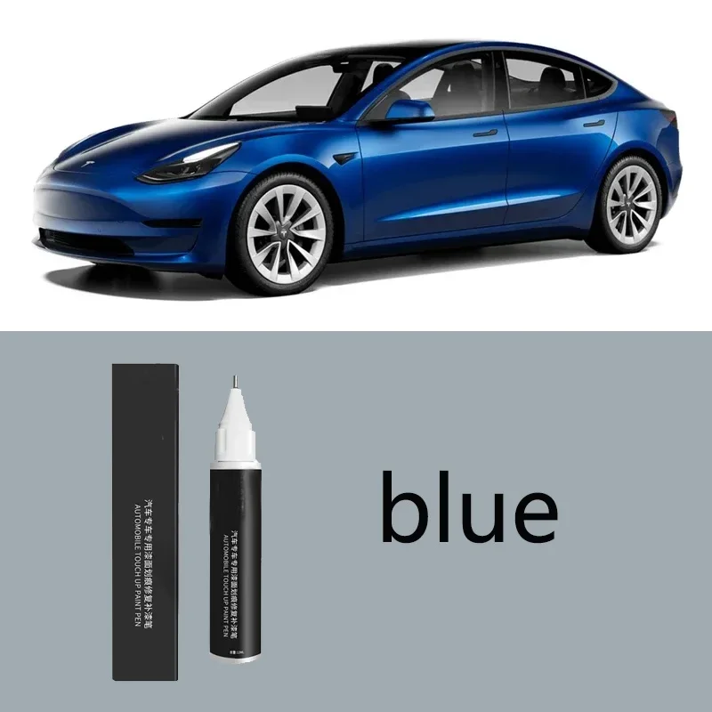 

Для Tesla Model 3 Y X S Автомобильная ручка для ремонта краски Жемчужно-белая прозрачная ручка Аксессуары Черный Белый Красный Синий Серый Серебристый