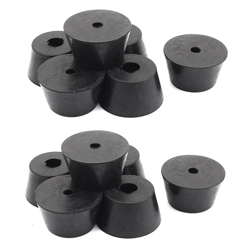 

Rubber Cover Furniture Table Chair Feet Pad 40Mm X 30Mm X 22Mm 12PCS