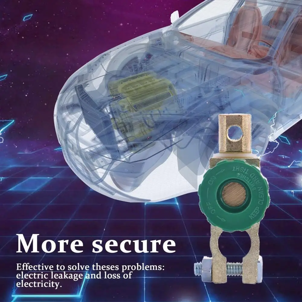 Медная клемма аккумулятора по низкой цене соединительный переключатель быстрое