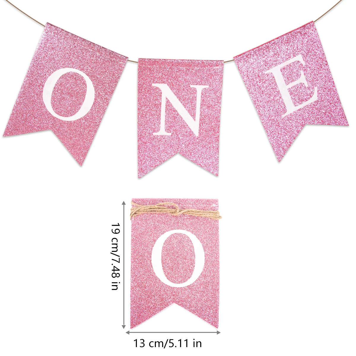 Детский стульчик для первого дня рождения флаг рыбий хвост джутовая Гирлянда