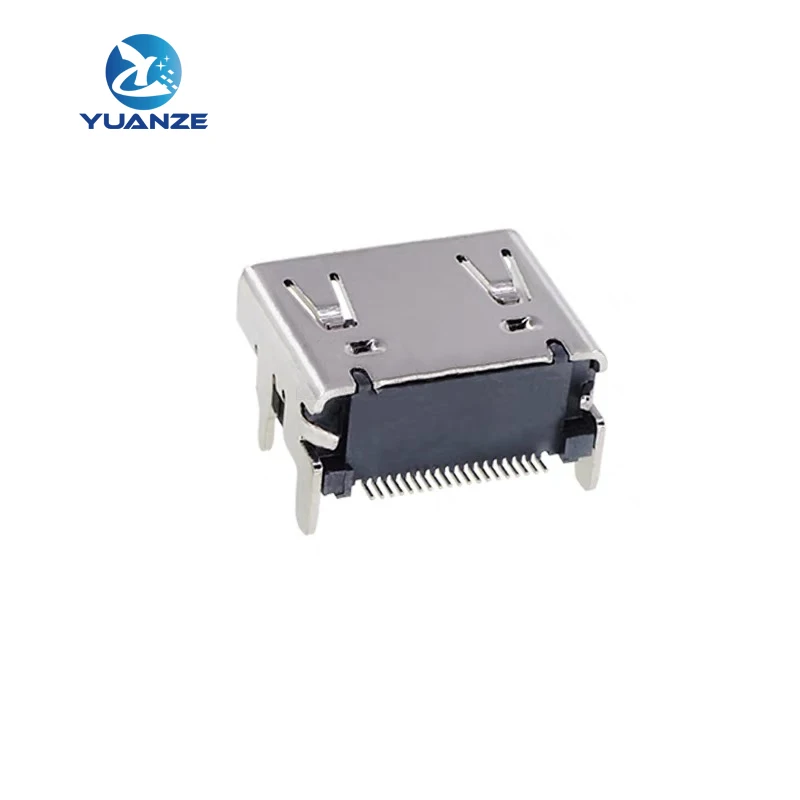 

5 шт. HDMI штекер/штекерный разъем 19PIN 19P 1,6 мм 180 градусов позолоченный HD 19 PIN