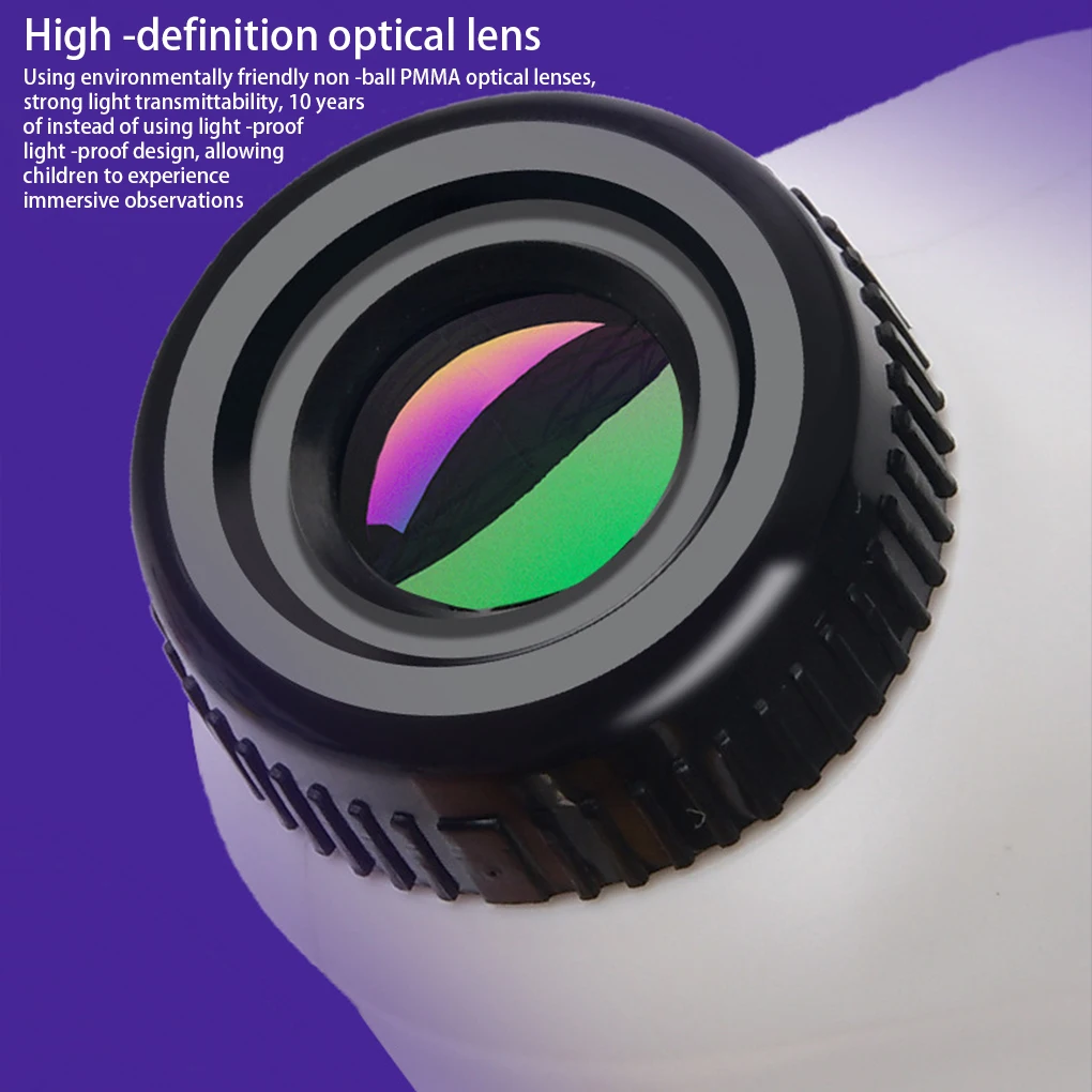 

Kids Microscope Educational Children Optical Toy Handheld Outdoor Viewing Toys Kit Pocket Preschool Learning Zoomable