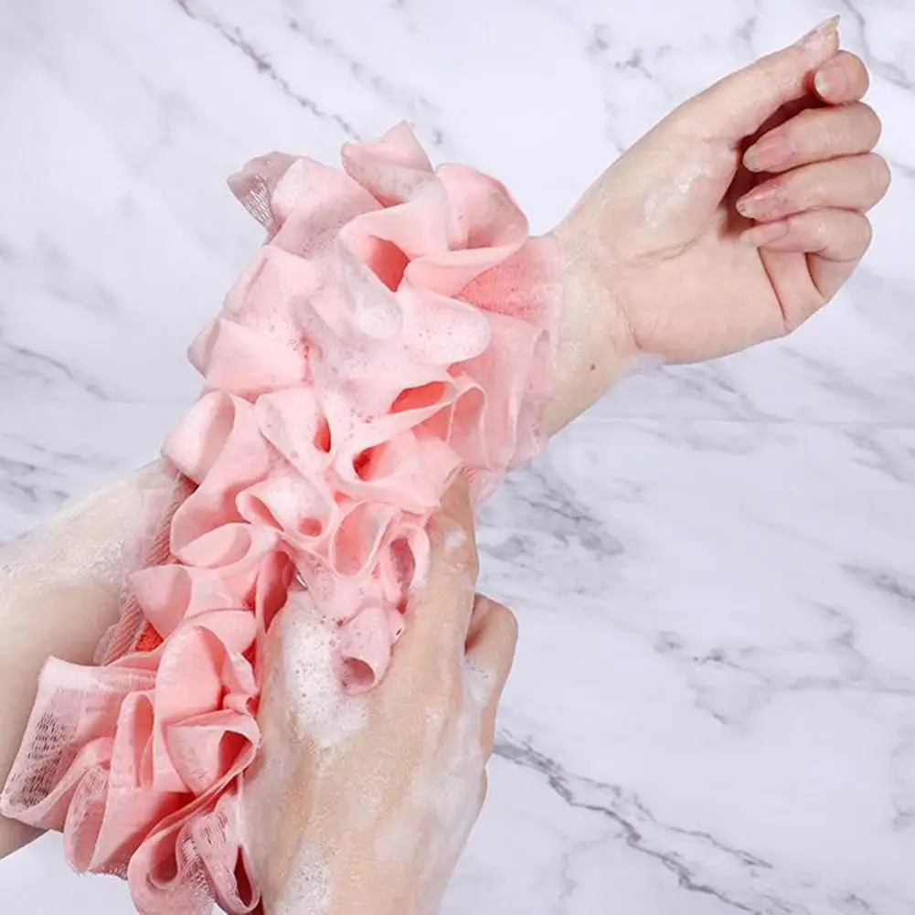 

Многоразовый волокнистый Отшелушивающий ремешок для душа для ванной комнаты для женщин и мужчин