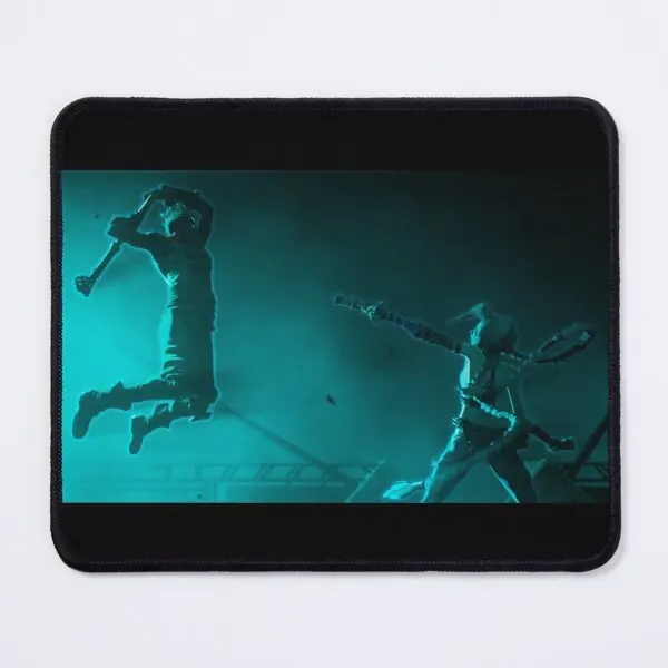 

Коврик для мыши Arcane Ekko Vs плакат Jinx, Настольный коврик для мыши с рисунком из аниме